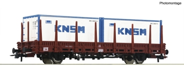 Roco 6600152 - H0 - Steckrungenwagen KNSM, NS, Ep. IV